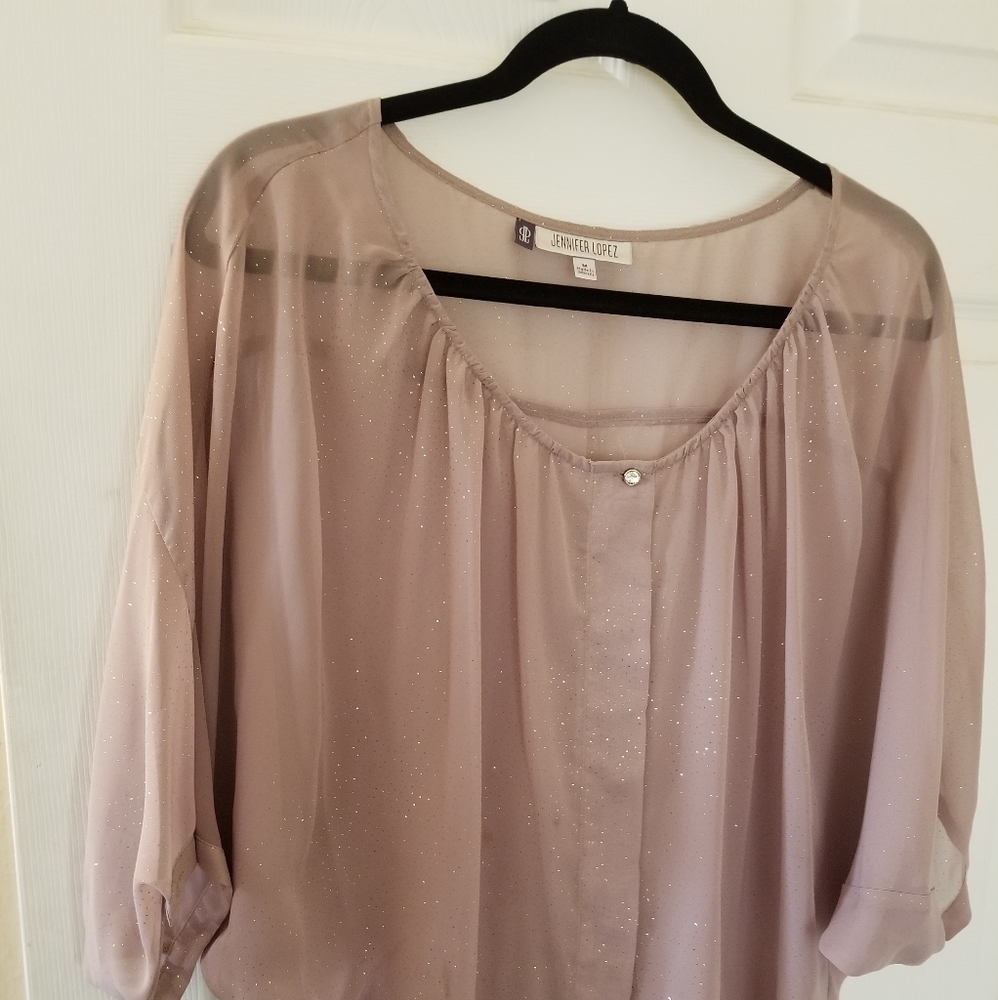 Blush blouse